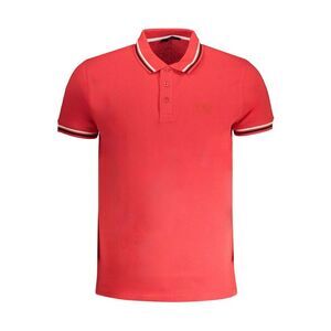 Cavalli Class Red Cotton Men Polo Men's Shirt